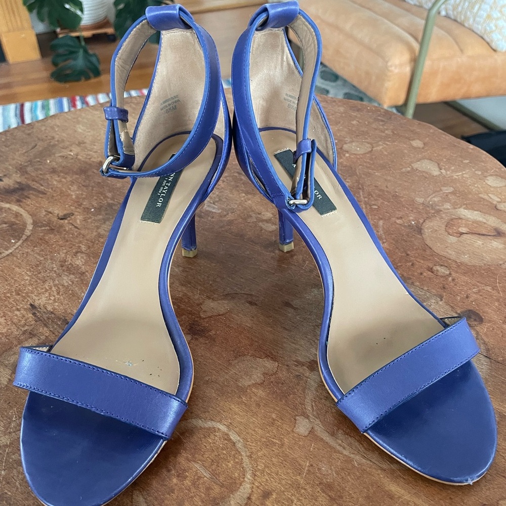 Gorgeous Indigo Strappy Heels